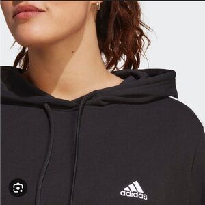 Adidas Women’s French Terry Cropped Hoodie